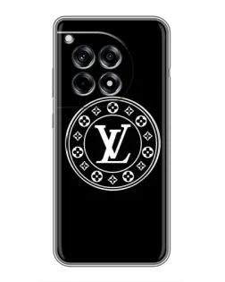 Чехол для OnePlus 12R с картинкой «LV — печать стиля»