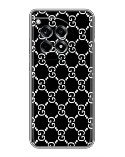 Чохол для OnePlus 12R з картинкою «Gucci — сітчастий паттерн»
