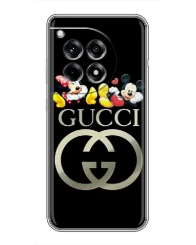 Чохол для OnePlus 12R з картинкою «Gucci — герої Disney» Чохол для OnePlus 12R з картинкою «Gucci — герої Disney»