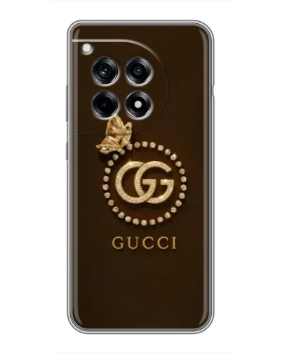 Чохол для OnePlus 12R з картинкою «Gucci — золотий метелик» Чохол для OnePlus 12R з картинкою «Gucci — золотий метелик»