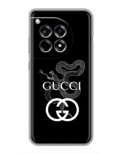 Чохол для OnePlus 12R з картинкою «Gucci — срібна змія» Чохол для OnePlus 12R з картинкою «Gucci — срібна змія»