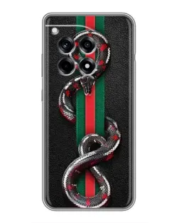 Чохол для OnePlus 12R з картинкою «Gucci — змія на смузі» Чохол для OnePlus 12R з картинкою «Gucci — змія на смузі»