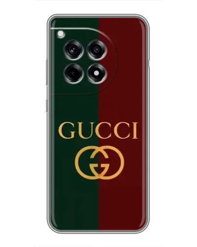Чохол для OnePlus 12R з картинкою «Gucci — темно-зелений градієнт» Чохол для OnePlus 12R з картинкою «Gucci — темно-зелений градієнт»