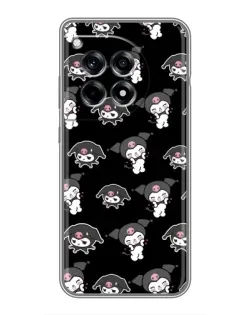 Чохол для OnePlus 12R з картинкою «Чорний паттерн Kuromi» Чохол для OnePlus 12R з картинкою «Чорний паттерн Kuromi»