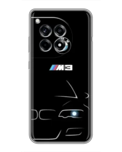 Чохол для OnePlus 12R з картинкою «Мінімалістичний принт BMW M3»
