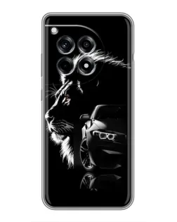 Чохол для OnePlus 12R з картинкою «BMW та лев» Чохол для OnePlus 12R з картинкою «BMW та лев»