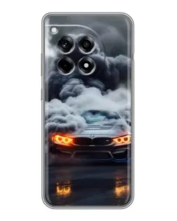 Чохол для OnePlus 12R з картинкою «BMW у диму» Чохол для OnePlus 12R з картинкою «BMW у диму»