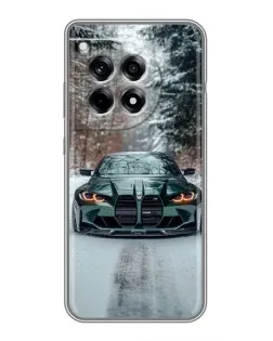 Чохол для OnePlus 12R з картинкою «BMW у зимовому лісі» Чохол для OnePlus 12R з картинкою «BMW у зимовому лісі»