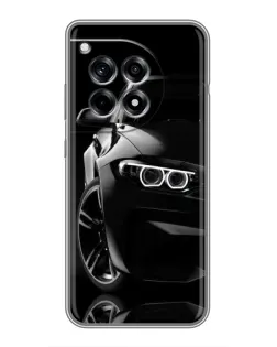 Чохол для OnePlus 12R з картинкою «Чорна BMW — профіль» Чохол для OnePlus 12R з картинкою «Чорна BMW — профіль»