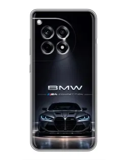 Чохол для OnePlus 12R з картинкою «BMW крізь нічне місто» Чохол для OnePlus 12R з картинкою «BMW крізь нічне місто»