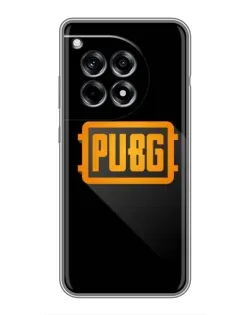 Чохол для OnePlus 12R з картинкою «PUBG — рамка лого» Чохол для OnePlus 12R з картинкою «PUBG — рамка лого»