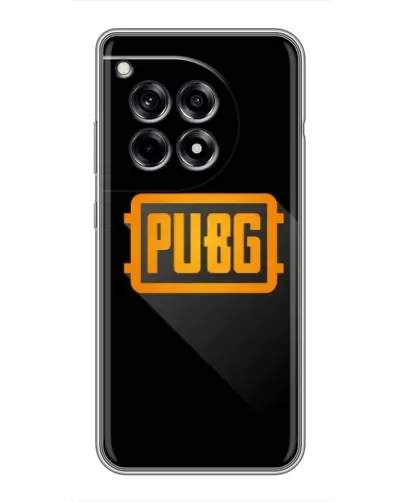 Чохол для OnePlus 12R з картинкою «PUBG — рамка лого»