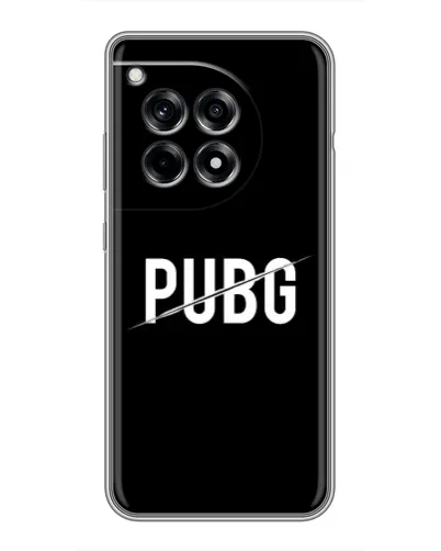 Чохол для OnePlus 12R з картинкою «PUBG — білий логотип»