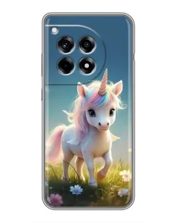 Чохол для OnePlus 12R з картинкою «Єдиноріг на галявині» Чохол для OnePlus 12R з картинкою «Єдиноріг на галявині»