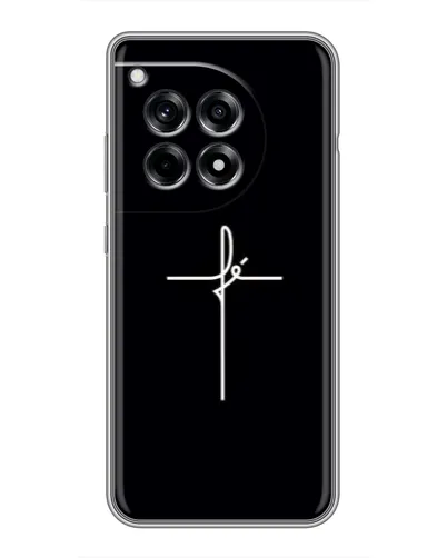 Чехол для OnePlus 12R с картинкой «Тонкий крест» Чехол для OnePlus 12R с картинкой «Тонкий крест»