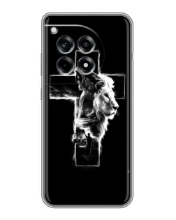 Чехол для OnePlus 12R с картинкой «Сияющий крест Jesus» Чехол для OnePlus 12R с картинкой «Сияющий крест Jesus»