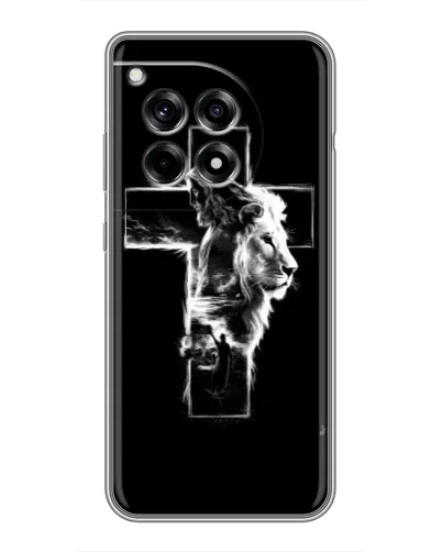 Чехол для OnePlus 12R с картинкой «Сияющий крест Jesus» Чехол для OnePlus 12R с картинкой «Сияющий крест Jesus»