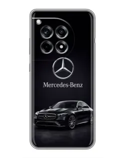Чохол для OnePlus 12R з картинкою «Mercedes — решітка радіатора» Чохол для OnePlus 12R з картинкою «Mercedes — решітка радіатора»