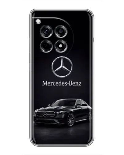 Чохол для OnePlus 12R з картинкою «Mercedes — решітка радіатора» Чохол для OnePlus 12R з картинкою «Mercedes — решітка радіатора»