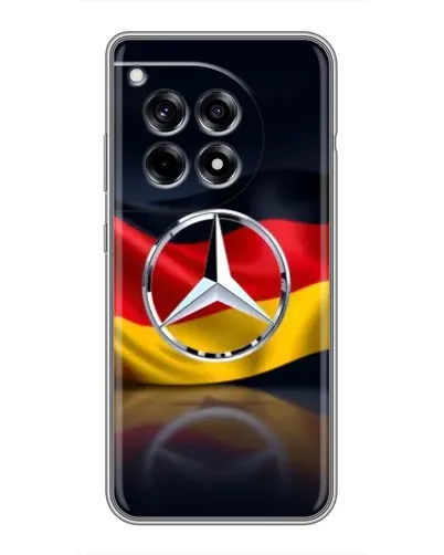 Чохол для OnePlus 12R з картинкою «Mercedes — прапор Німеччини» Чохол для OnePlus 12R з картинкою «Mercedes — прапор Німеччини»
