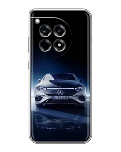 Чохол для OnePlus 12R з картинкою «Нічний Mercedes EQ» Чохол для OnePlus 12R з картинкою «Нічний Mercedes EQ»