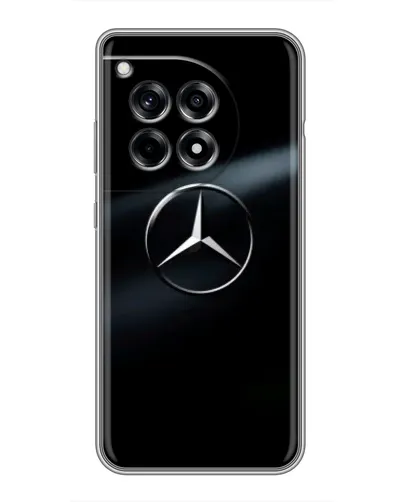 Чехол для OnePlus 12R с картинкой «Mercedes на металле» Чехол для OnePlus 12R с картинкой «Mercedes на металле»