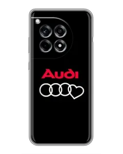 Чохол для OnePlus 12R з картинкою «Логотип Audi Heart» Чохол для OnePlus 12R з картинкою «Логотип Audi Heart»