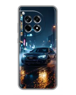 Чохол для OnePlus 12R з картинкою «Нічне місто та Audi» Чохол для OnePlus 12R з картинкою «Нічне місто та Audi»