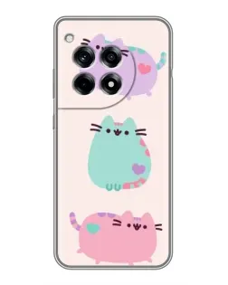Чохол для OnePlus 12R з картинкою «Pusheen тріо» Чохол для OnePlus 12R з картинкою «Pusheen тріо»