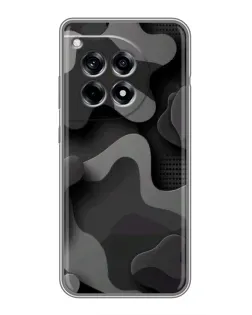Чохол для OnePlus 12R з картинкою «Темний абстрактний камуфляж» Чохол для OnePlus 12R з картинкою «Темний абстрактний камуфляж»