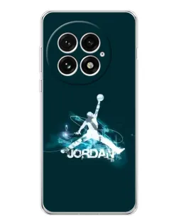 Чехол для OnePlus 13 с картинкой «Jordan Blue Fire»