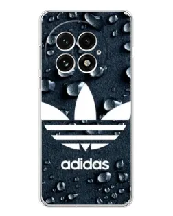 Чехол для OnePlus 13 с картинкой «Adidas Trefoil Blue»