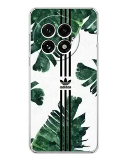 Чехол для OnePlus 13 с картинкой «Пальмовые листья адидас»