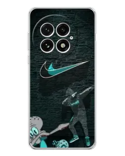 Чехол для OnePlus 13 с картинкой «Спортивный арт Nike»