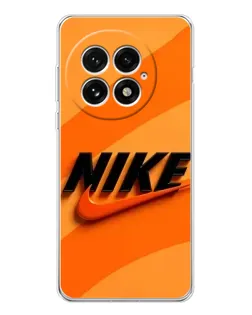 Чехол для OnePlus 13 с картинкой «Оранжевый драйв Nike»
