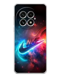 Чехол для OnePlus 13 с картинкой «Огненный логотип Nike»