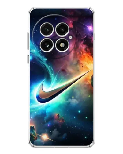 Чехол для OnePlus 13 с картинкой «Космический Nike Swoosh» Чехол для OnePlus 13 с картинкой «Космический Nike Swoosh»