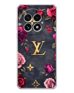 Чехол для OnePlus 13 с картинкой «Цветочный Louis Vuitton»