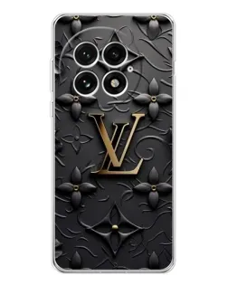 Чехол для OnePlus 13 с картинкой «Кожаная текстура LV»