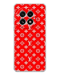 Чехол для OnePlus 13 с картинкой «Яркий паттерн LV»