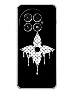 Чехол для OnePlus 13 с картинкой «Цветочная монограмма»