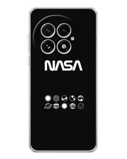 Чехол для OnePlus 13 с картинкой «NASA — технический принт»