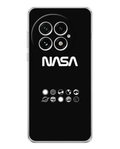 Чехол для OnePlus 13 с картинкой «NASA — технический принт» Чехол для OnePlus 13 с картинкой «NASA — технический принт»