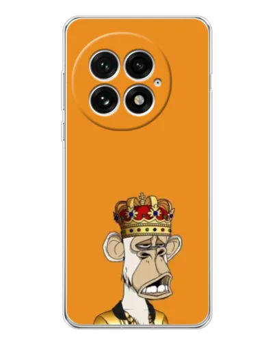 Чехол для OnePlus 13 с картинкой «Золотая обезьяна Bored Ape» Чехол для OnePlus 13 с картинкой «Золотая обезьяна Bored Ape»