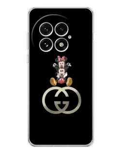 Чехол для OnePlus 13 с картинкой «Минни Маус на лого»