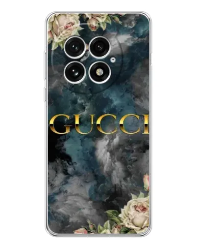 Чехол для OnePlus 13 с картинкой «Абстрактные цветы Gucci»