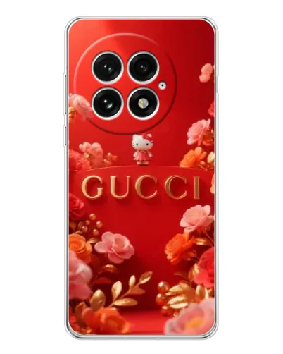 Чехол для OnePlus 13 с картинкой «Gucci — золотой сад»