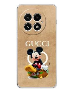 Чехол для OnePlus 13 с картинкой «Микки Маус Gucci — крафт»