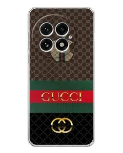 Чехол для OnePlus 13 с картинкой «Gucci — брендированный десерт»