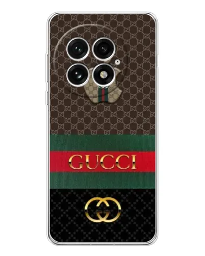 Чехол для OnePlus 13 с картинкой «Gucci — брендированный десерт»